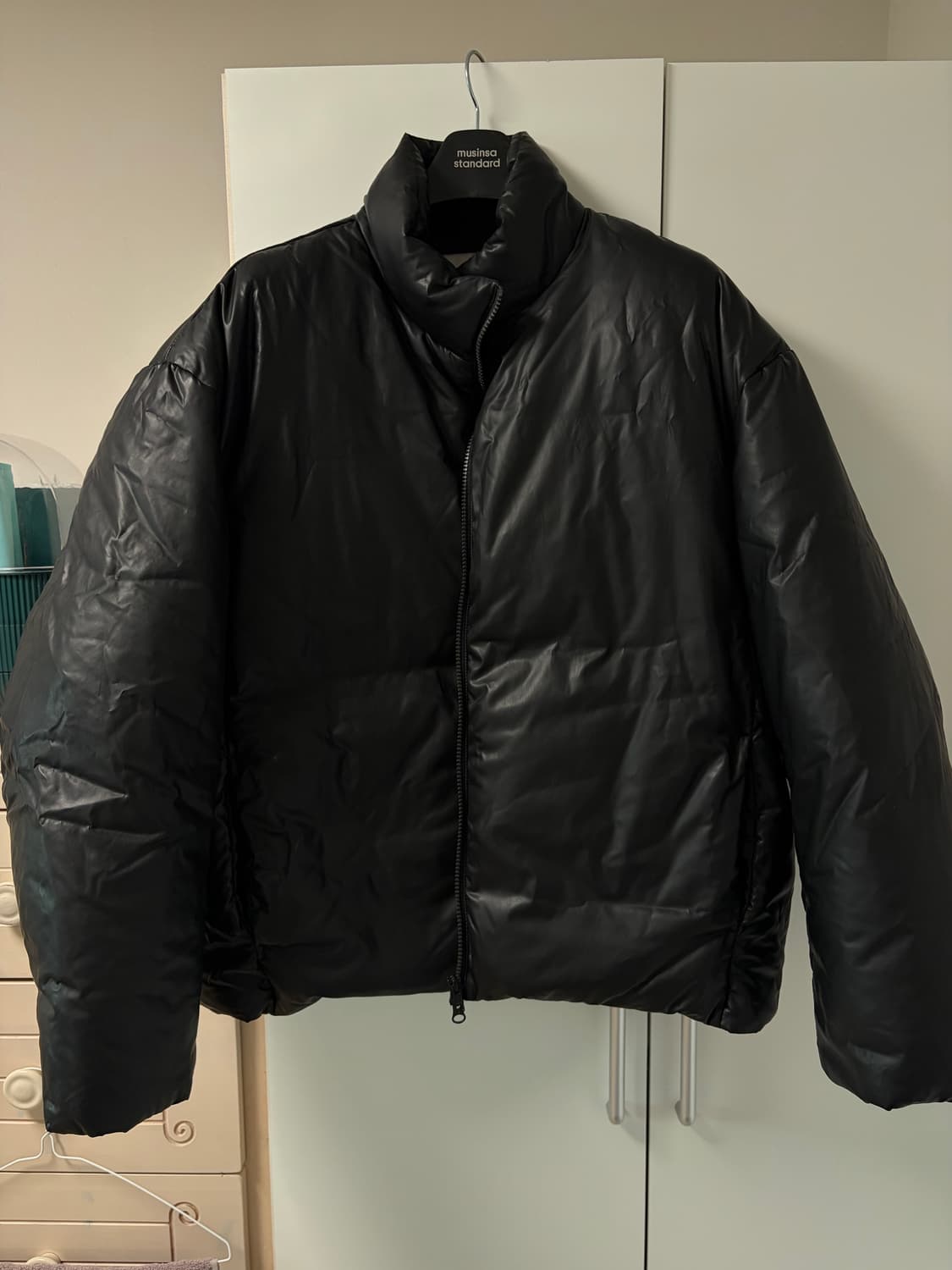 MMGL 크롭 패딩(이지맛, 스트릿, 미니멀) 4사이즈 상품이미지2