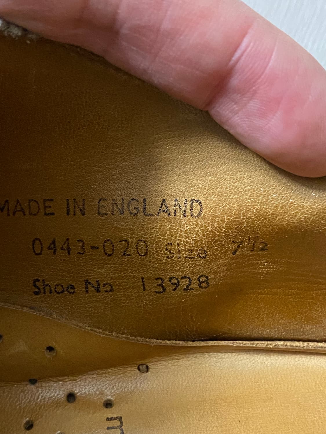 영국 빈티지 구두 270-280 상품이미지6