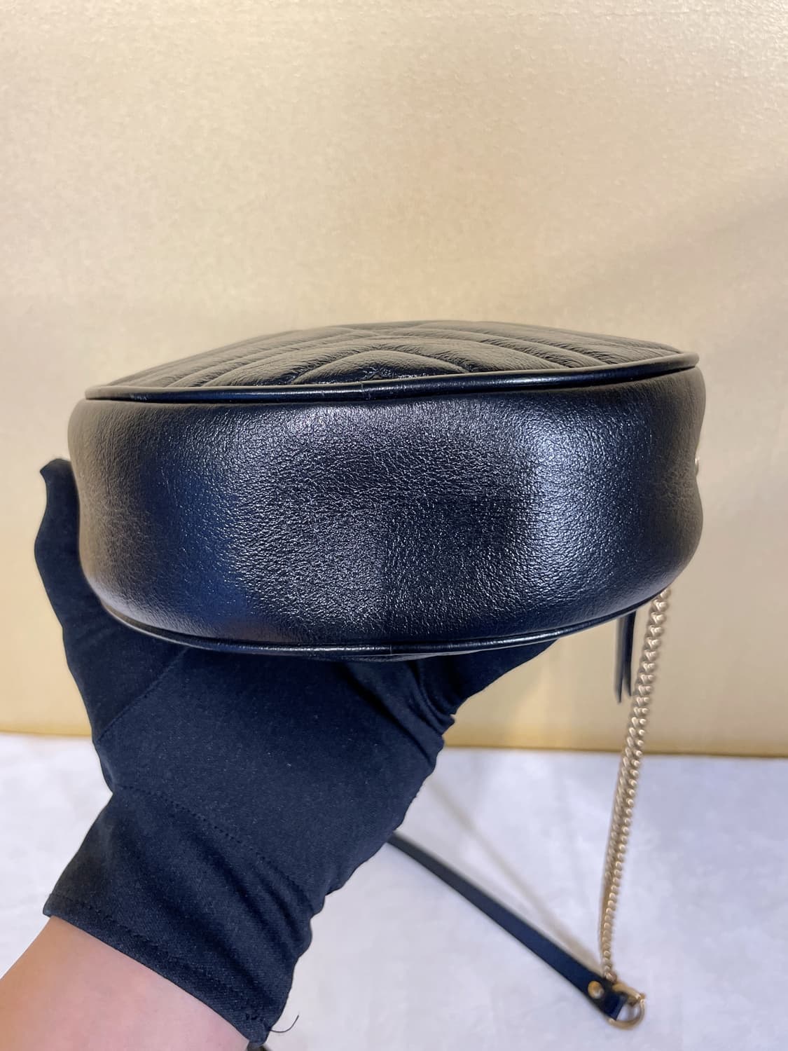 구찌 마몬트 미니 체인 탬버린백 상품이미지6