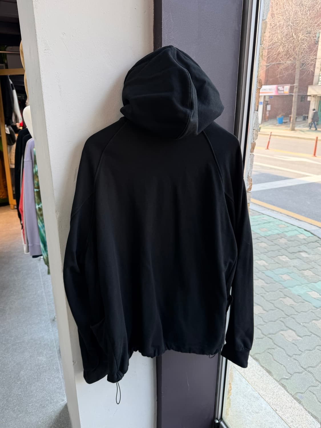 50/ 솔리드옴므 23-24FW 확장패널 후드티 상품이미지8