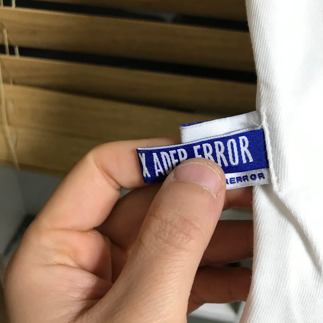 아더에러 x 매종키츠네 폭스 흰색 반팔티 (상태굿) 상품이미지7