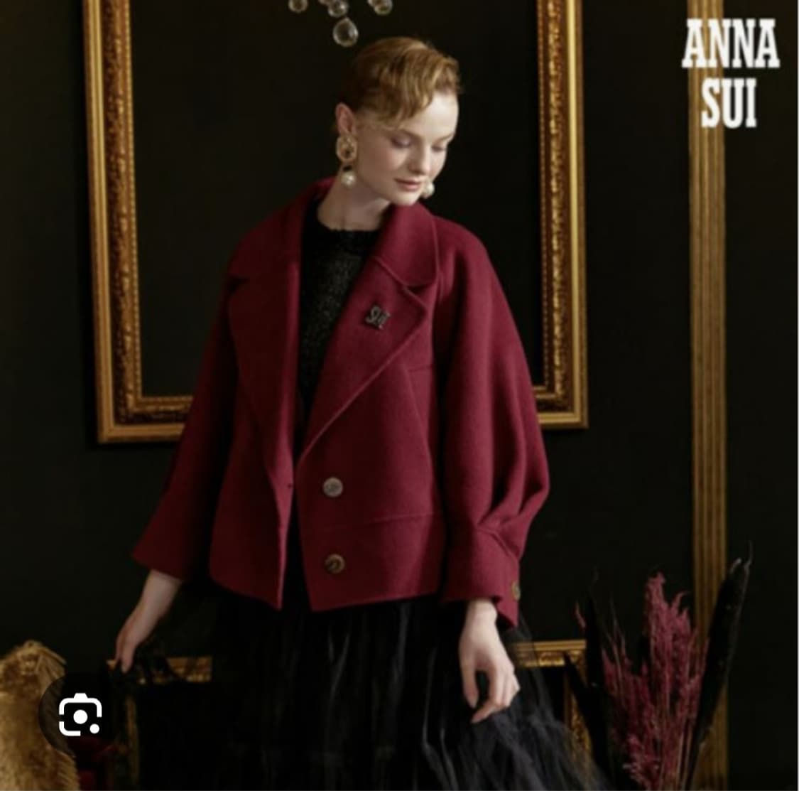 안나수이 밍크앙고라 블렌딩 헨드메이드 코트 상품이미지2