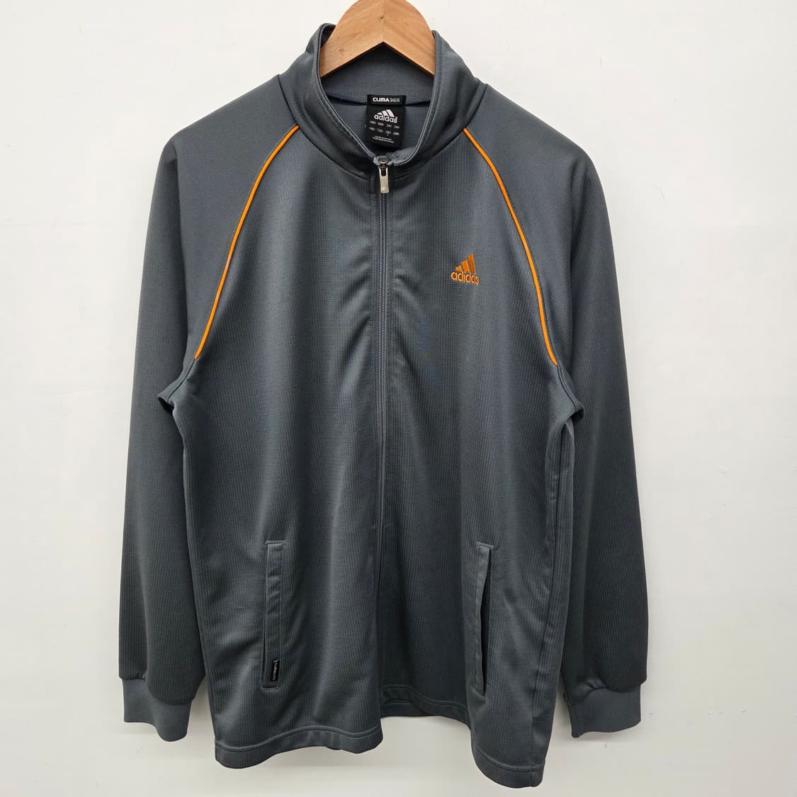 아디다스 클라이마쿨 트랙탑 회색 남XL 상품이미지2
