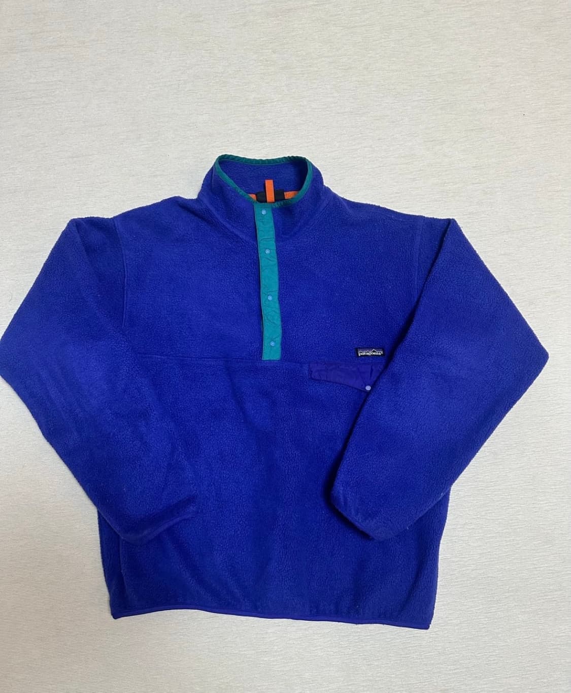 90s 파타고니아 신칠라 팝 블루 XL 상품이미지1