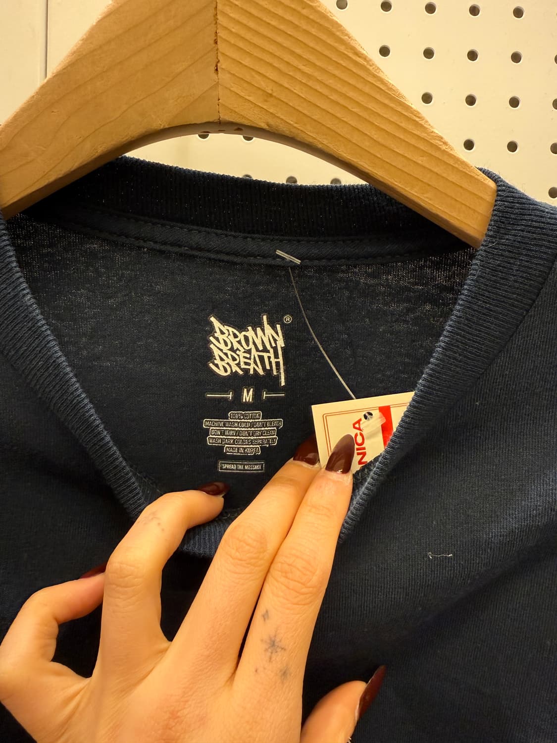 브라운브레스 시그니처 로고 롱슬리브 U1427 상품이미지5