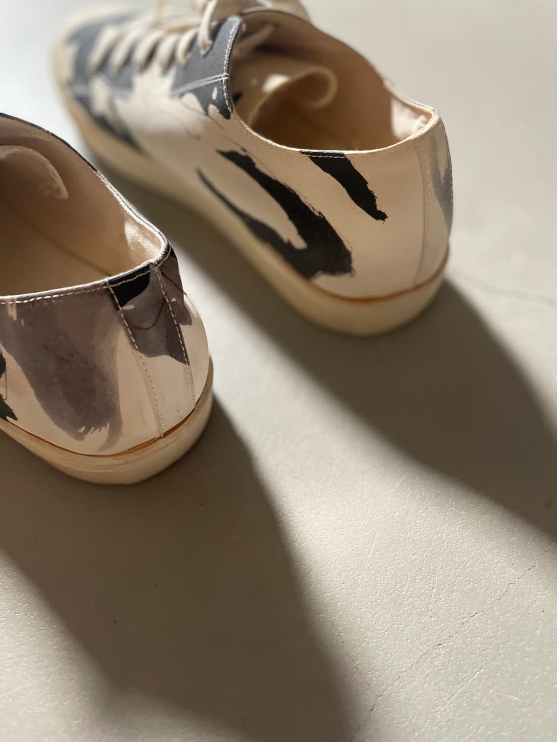 요지야마모토 푸어 옴므 그래픽 Low-cut Sneakers 상품이미지4