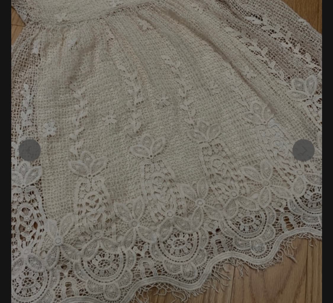 [Massimo Dutti] 마시모두띠 자수 크로셰 레이스 원피스 상품이미지6