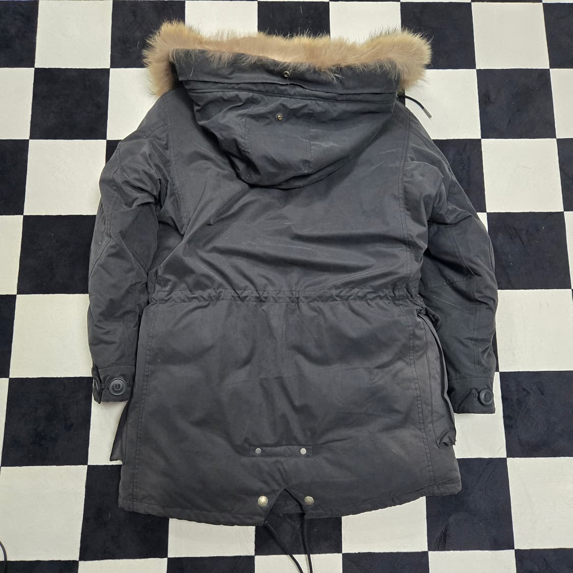 M 폴로랄프로렌 N3B 야상 코요테퍼 다운 자켓 블랙 상품이미지7