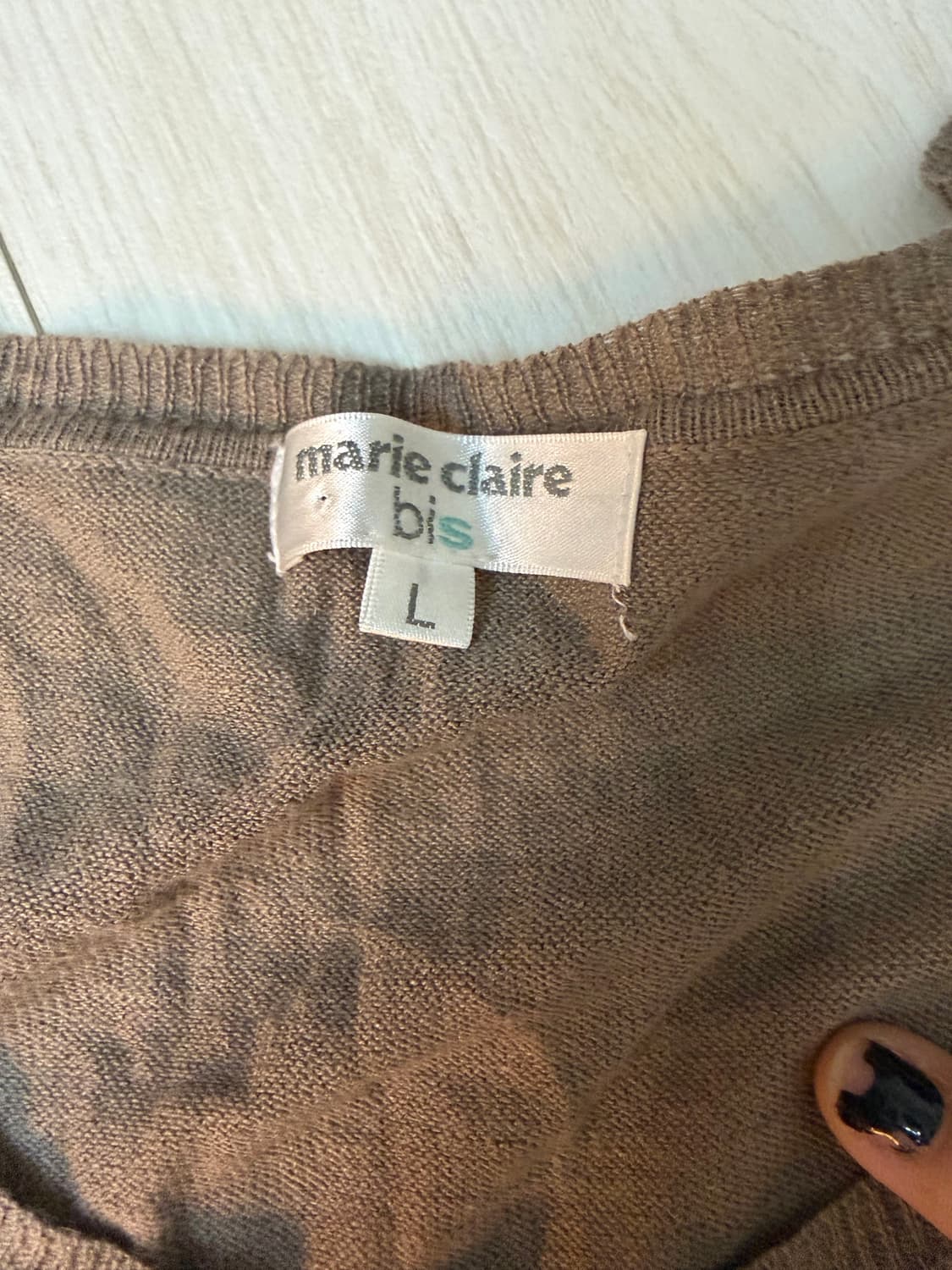 Marie claire 7부 가디건  상품이미지2