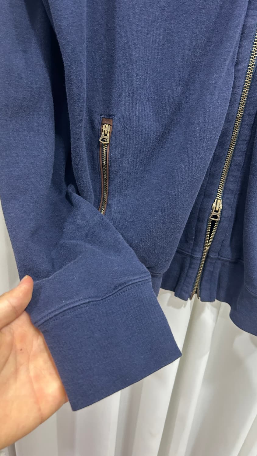 폴로 랄프로렌 네이비 후드집업 남성 M 상품이미지4