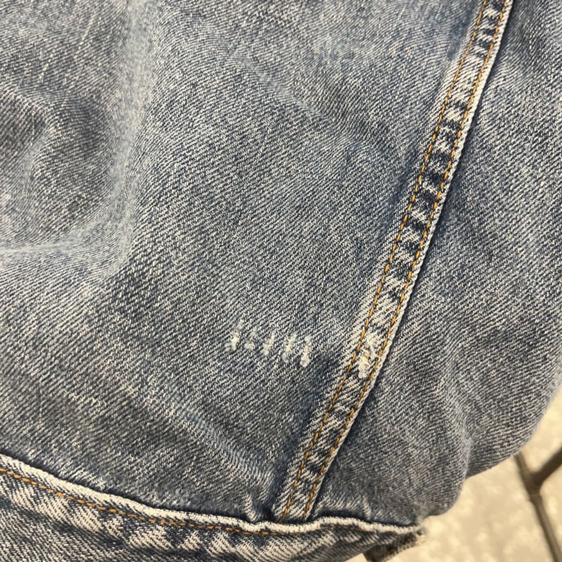 리바이스 빈티지 컨트리 트러커 그런지 데님 조끼 105 C09015 상품이미지6