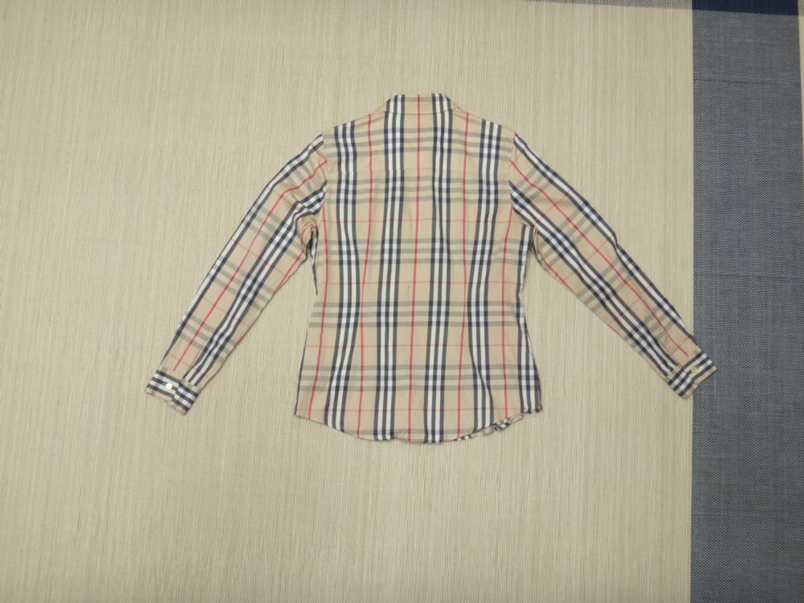 (S사이즈) burberry 버버리 런던 여성 체크 셔츠 상품이미지2