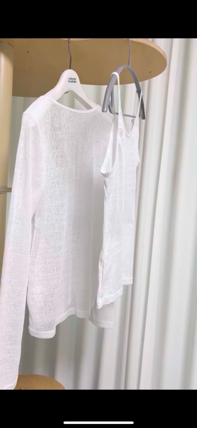 메인스테이 뮤즈 나시세트 그레이/화이트 상품이미지6