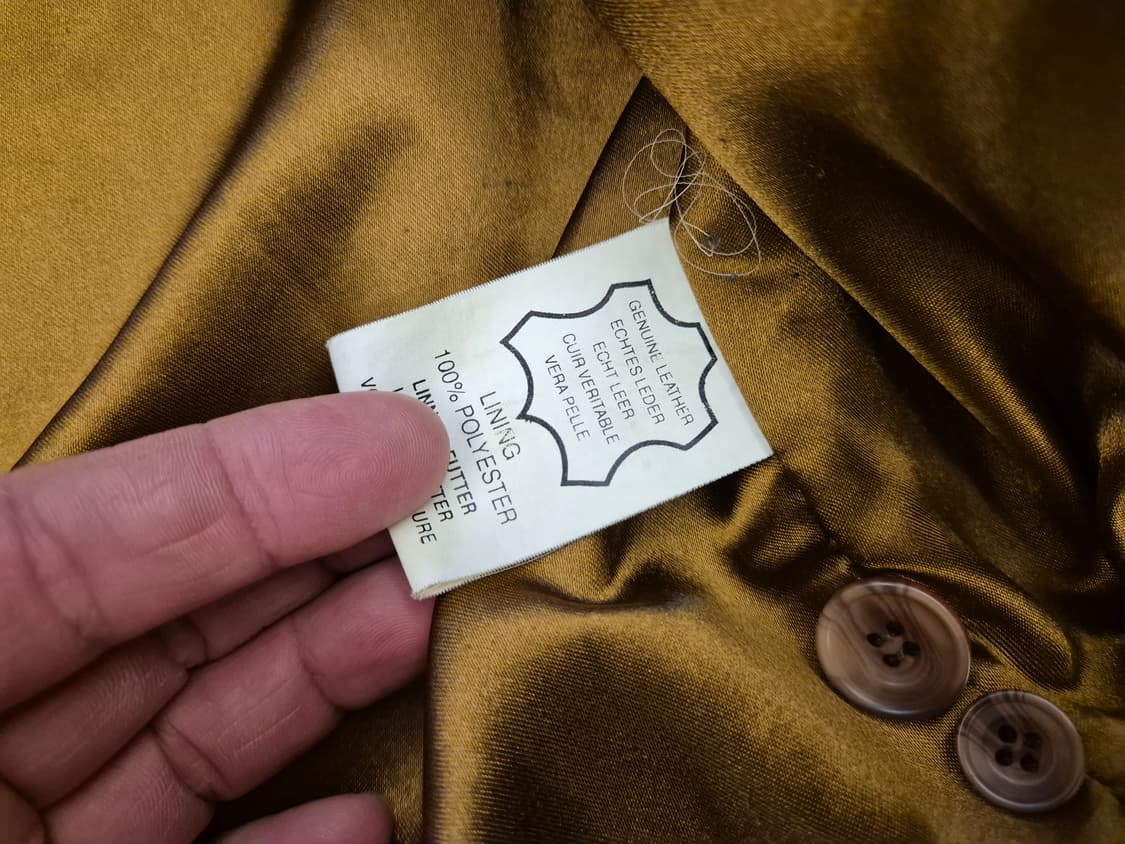 90s Suede leather bomber jacket 상품이미지9