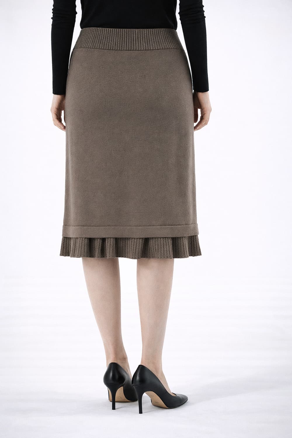 지방시 여성 울 니트스커트 상품이미지2