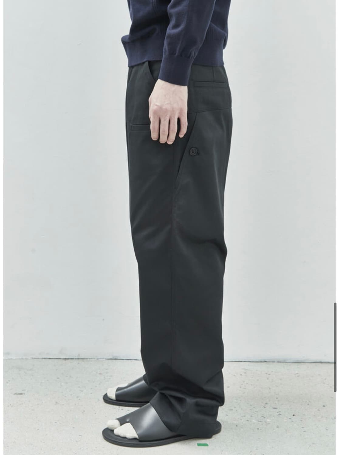 [M] ALBY trousers(Black) 상품이미지5