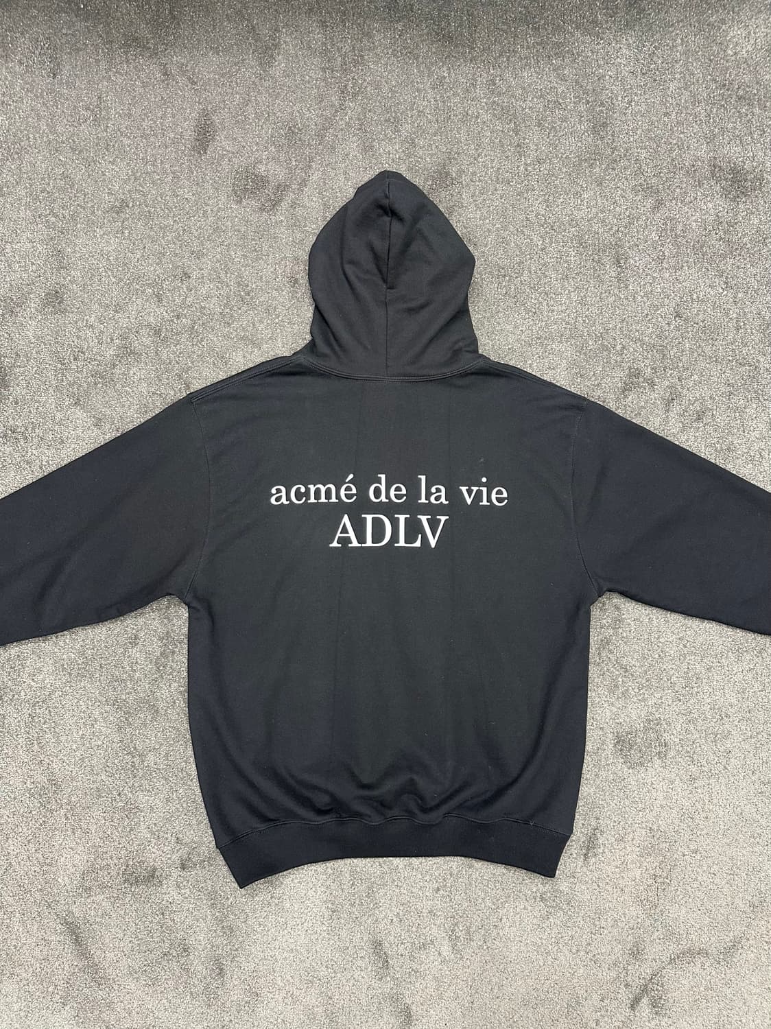 아크메드라비 ADLV 아기로고 후드티 블랙 1 [S] 상품이미지2