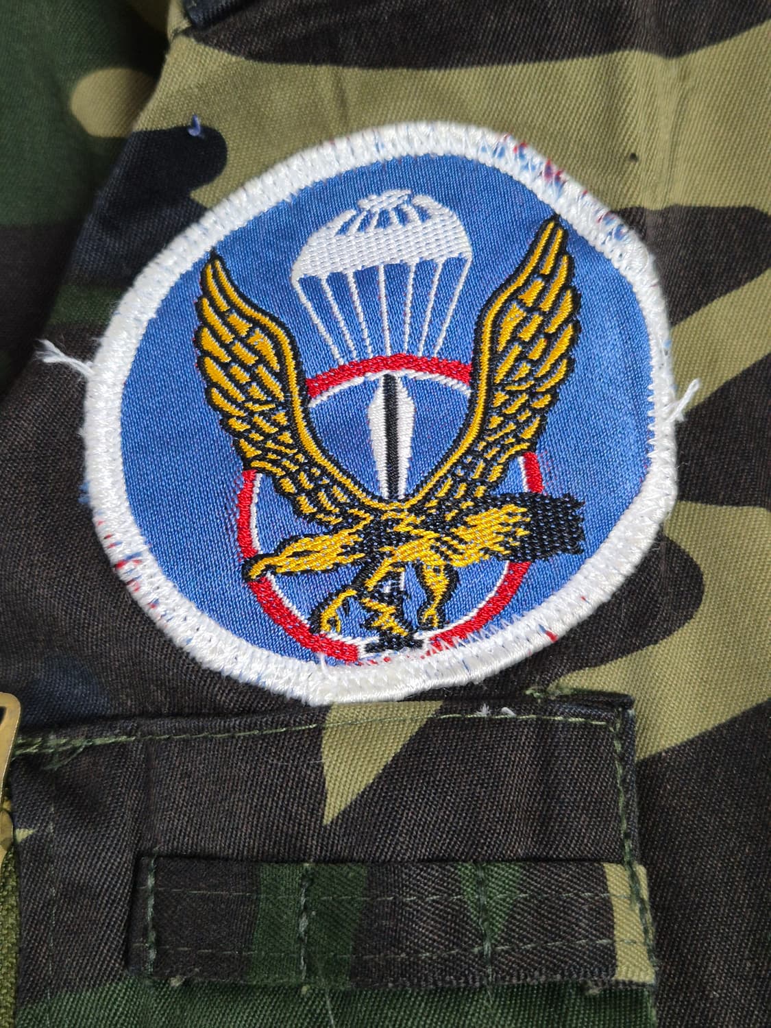 육군 구형 특전사 보병 대위 후기형 독사복 전투복 상의 자켓 (S) 상품이미지9