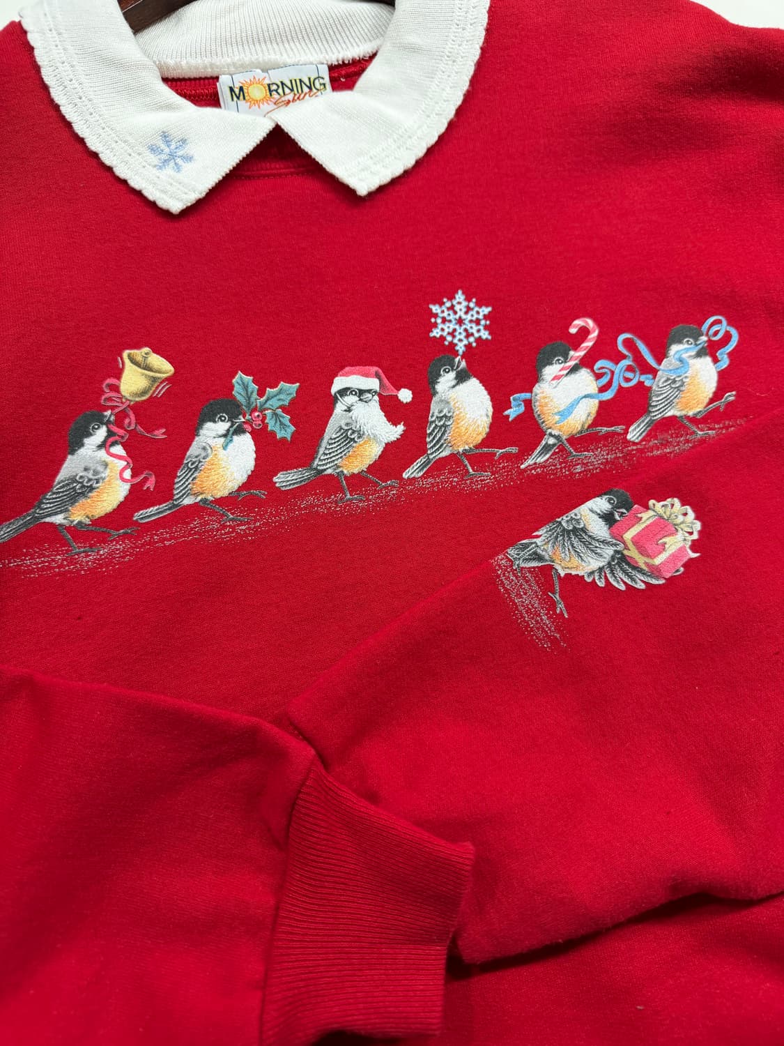 U.S.A. 크리스마스 맨투맨 XL 어글리니트 상품이미지1