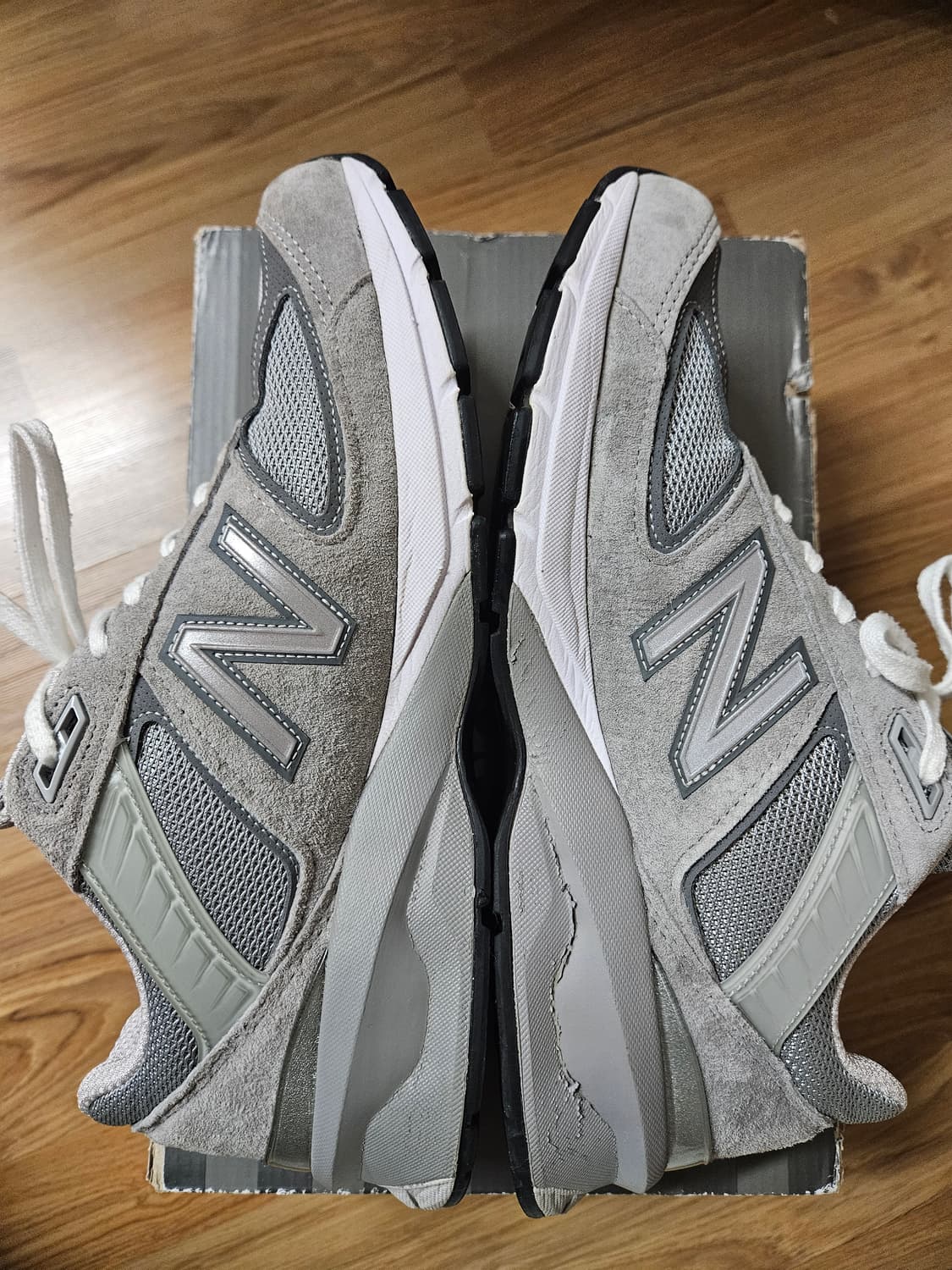 [275D] 뉴발란스 990v5 그레이 상품이미지5