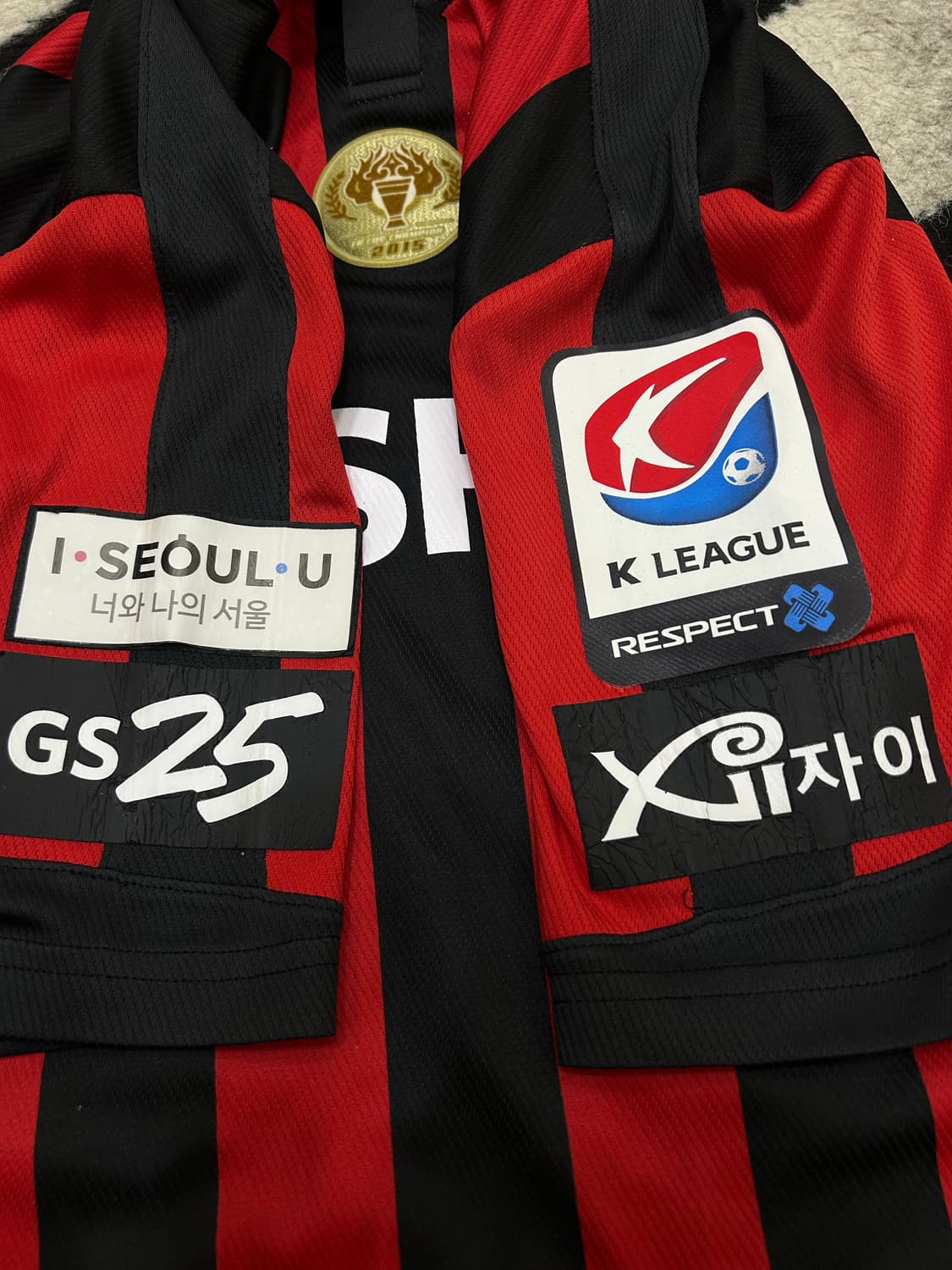 [2XL]르꼬끄 15-16 FC서울 반팔 유니폼/아드리아노 상품이미지4