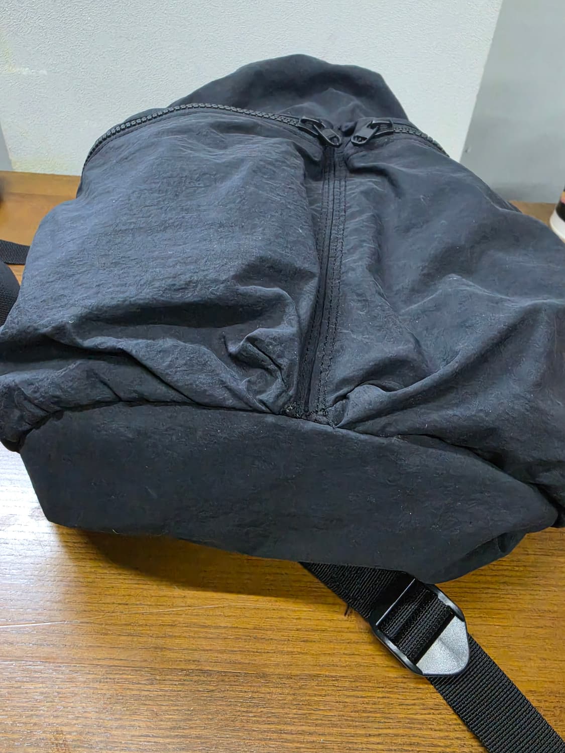 MMLG 블랙 드로우스트링 백팩 상품이미지8