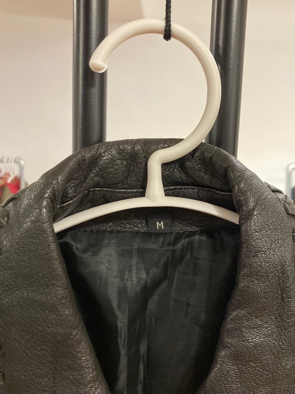 빈티지 스티치 레더 자켓 / M 사이즈 상품이미지6