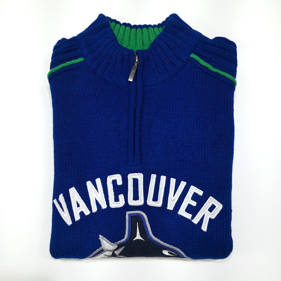 CL319 L NHL 00s 아크릴 하프집업 니트 스웨터 상품이미지8