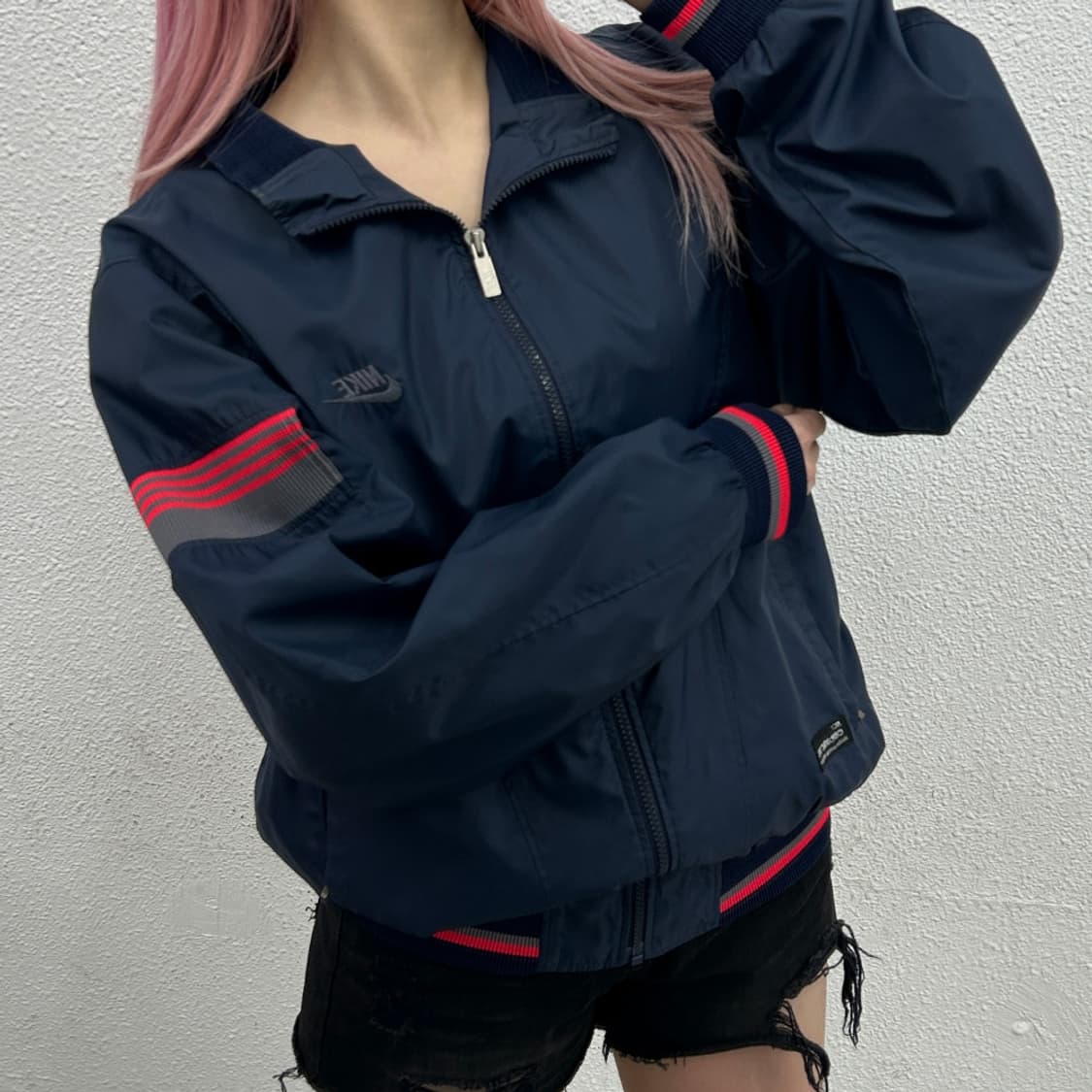 나이키 네이비 바람막이 자켓 상품이미지2