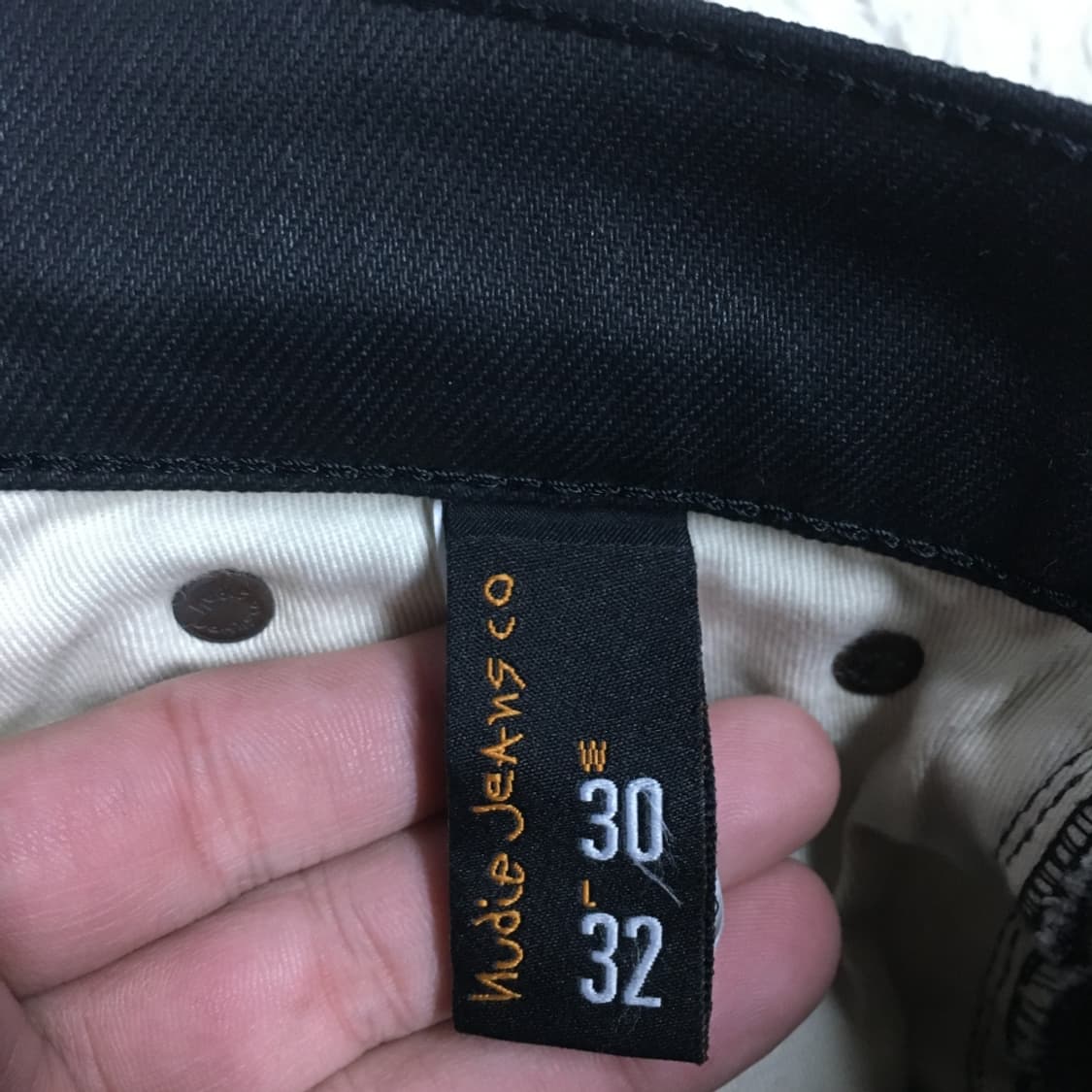 누디진 드블코 블랙2블랙 데님팬츠 만원샵 CC20 상품이미지3