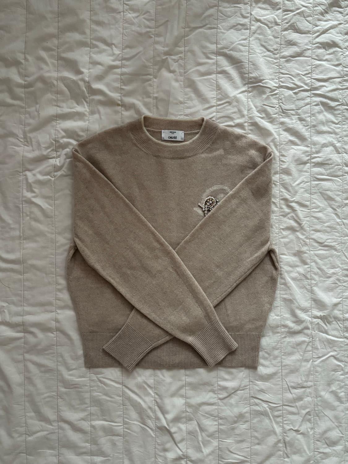 [OBZEE] 한섬오브제 니트 - 캐시미어•울•알파카 상품이미지5