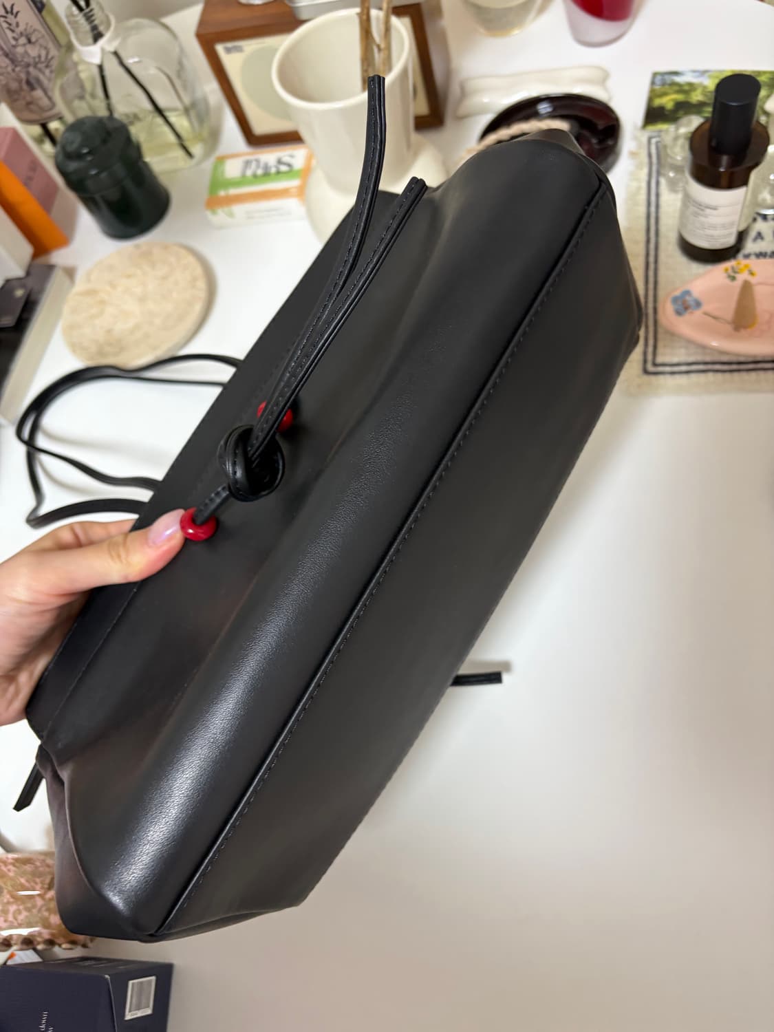 inursummer Bud Bag 블랙 숄더백 상품이미지5