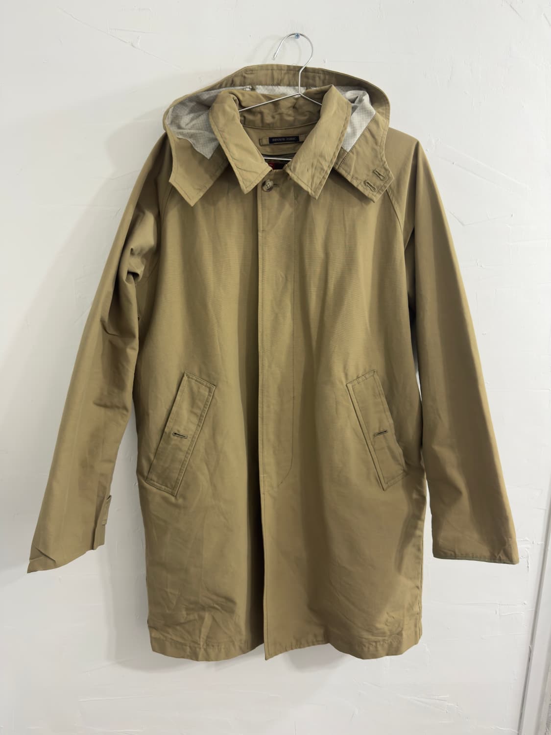 beams plus hood beige coat 상품이미지1