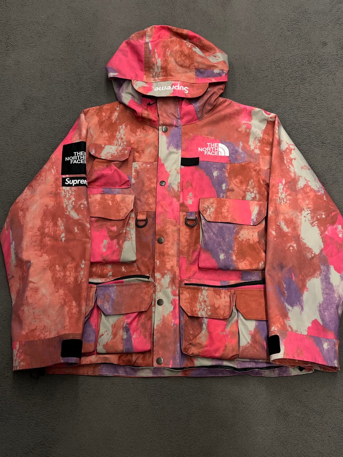 슈프림 노스페이스 카고 멀티컬러 자켓 처분  상품이미지1
