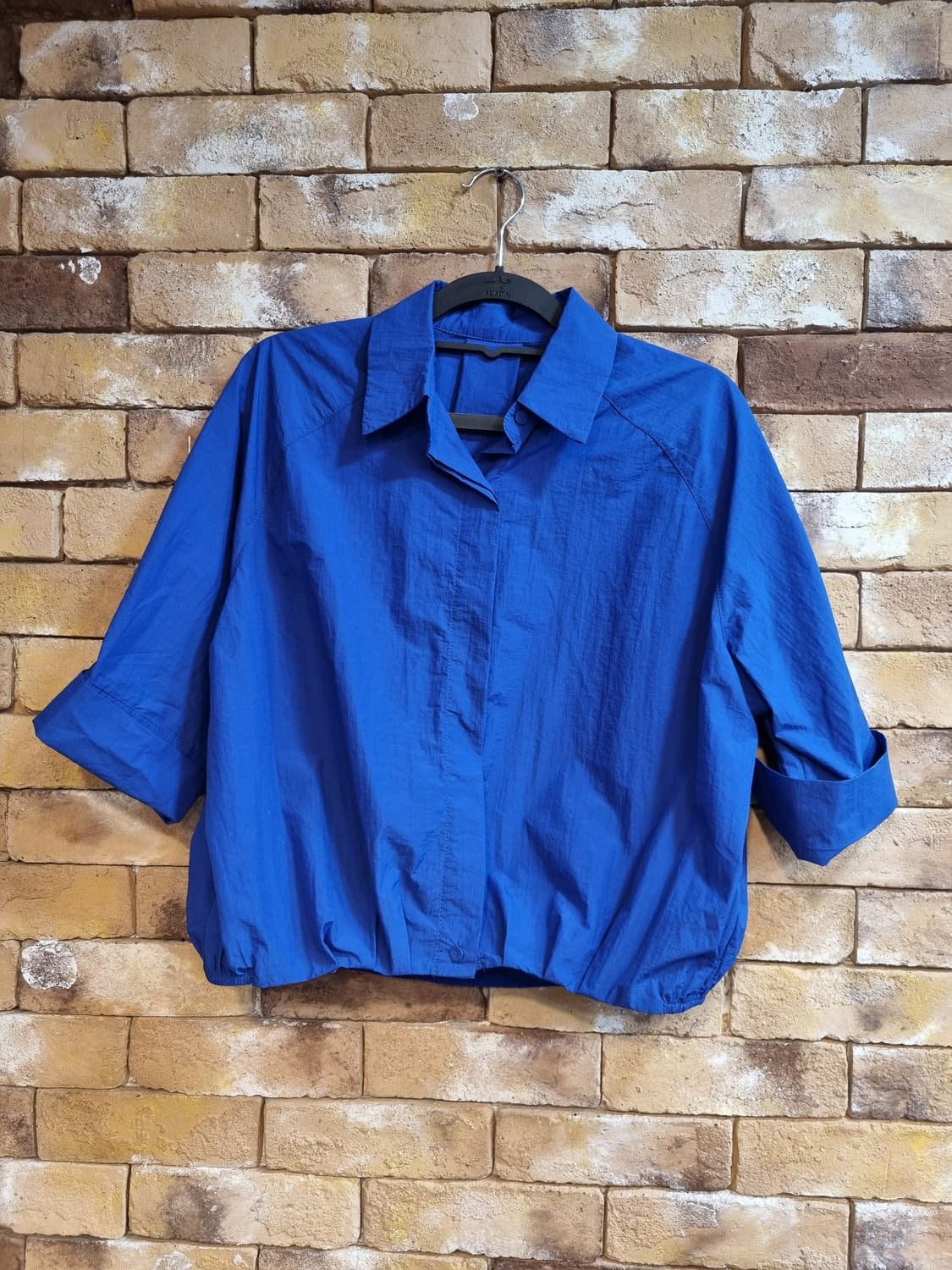  블루 색상의 셔츠와 스커트 세트 상품이미지4