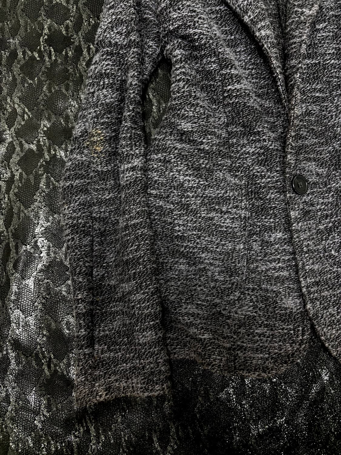 “Cook Jeans” 00’s V-Kei Mood Grey Cardig 상품이미지2