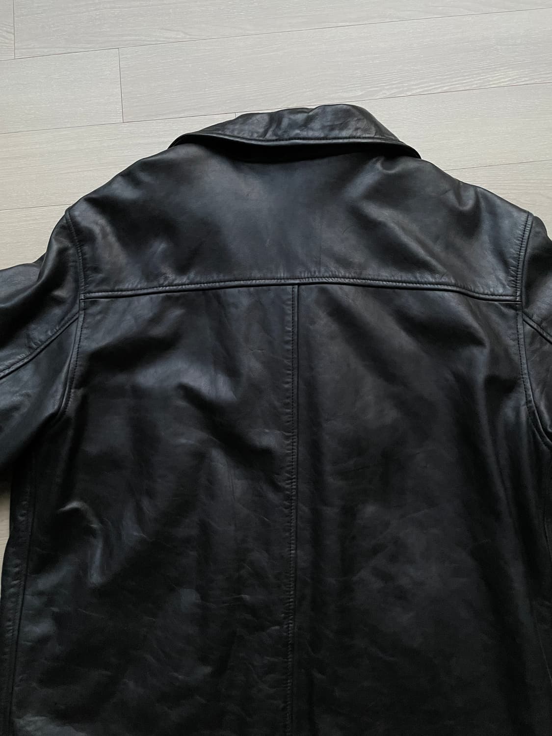 90s 올드갭 레더 카코트 gap carcoat 상품이미지6