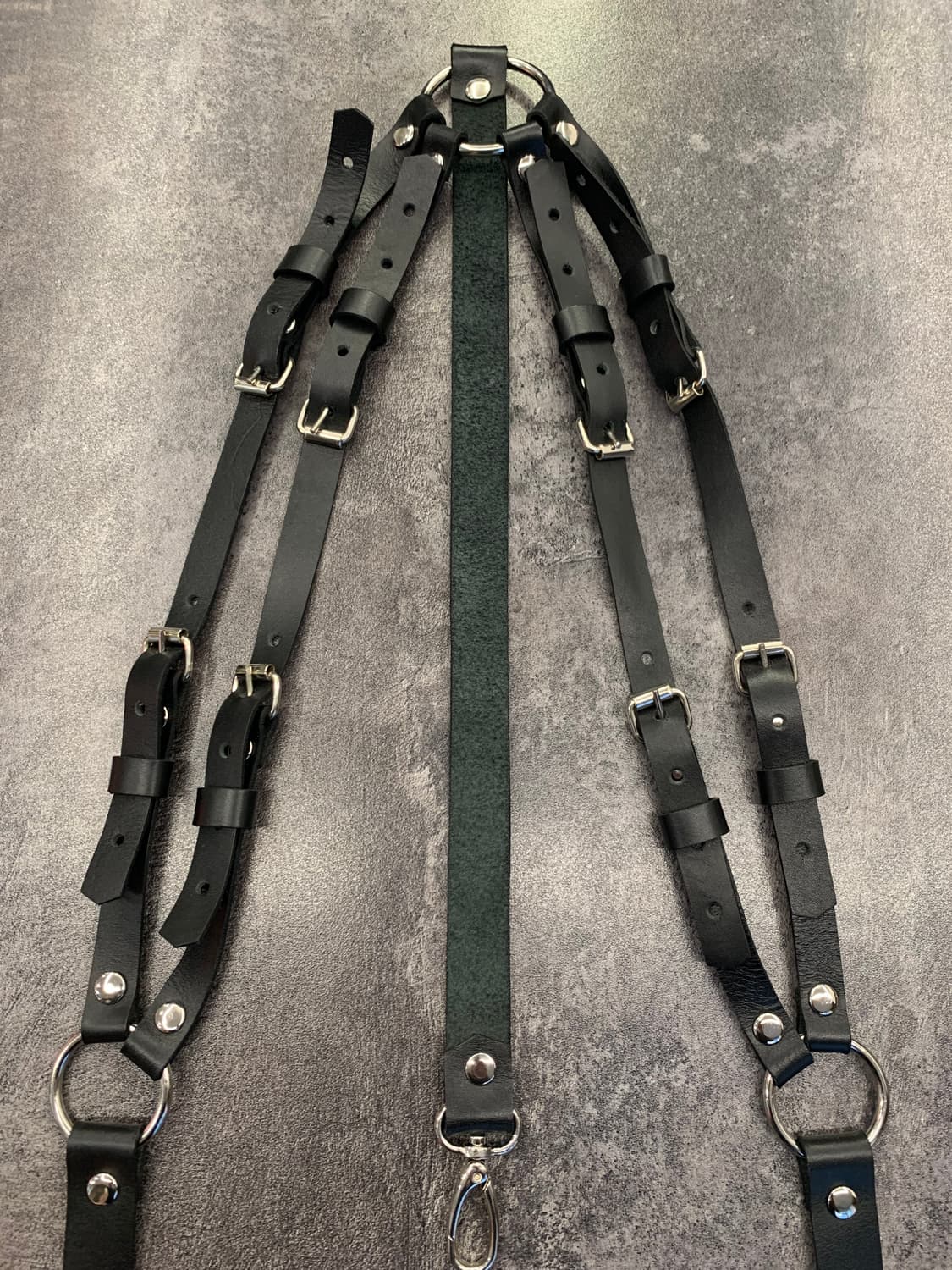 커스텀 오더 서스펜더-1(리얼-레더)유니색스 상품이미지5