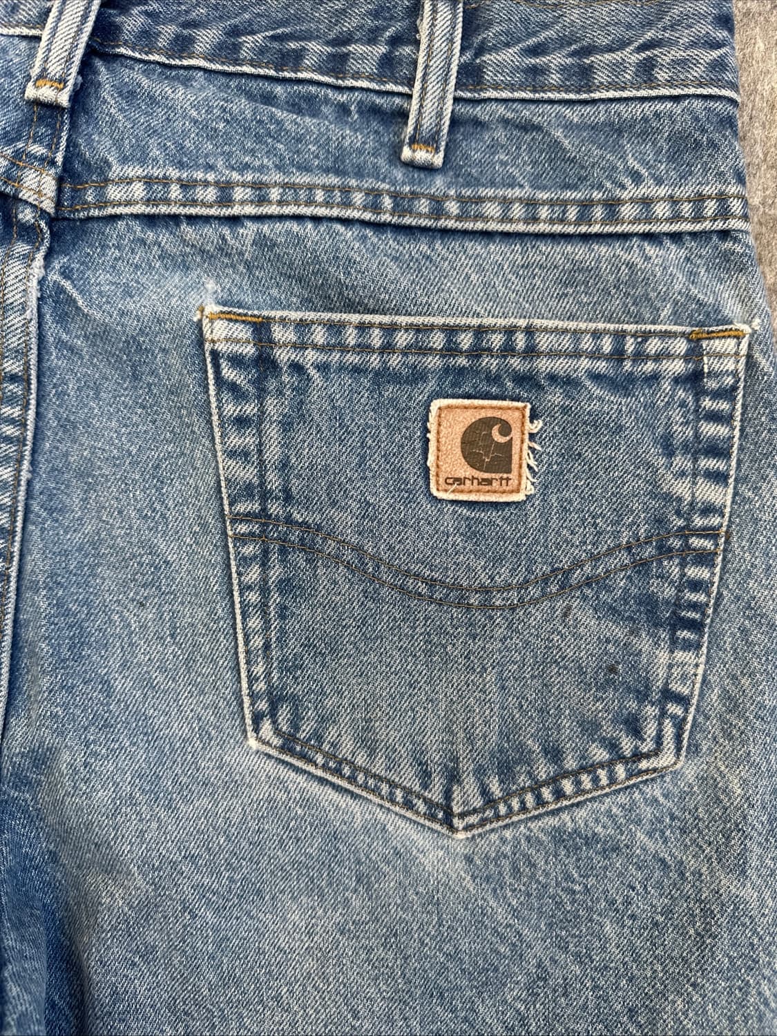칼하트 B17 DST 연청바지 34X30 상품이미지6