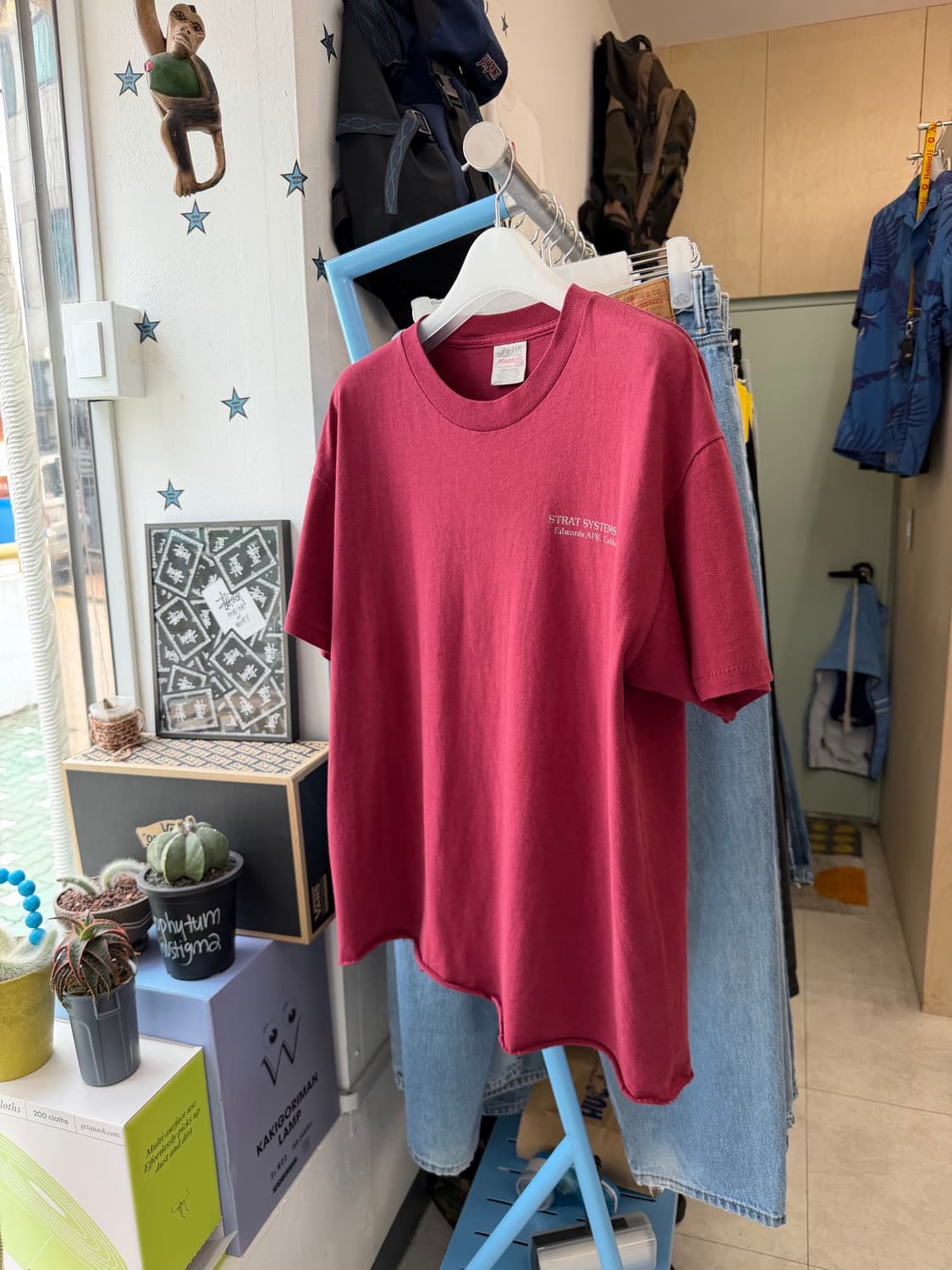 Oneita cutting Tee 상품이미지2