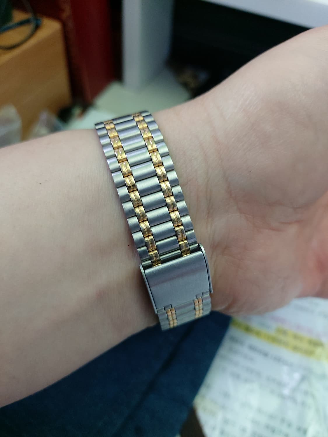 코로네트 국기 콤비 시계 상품이미지5