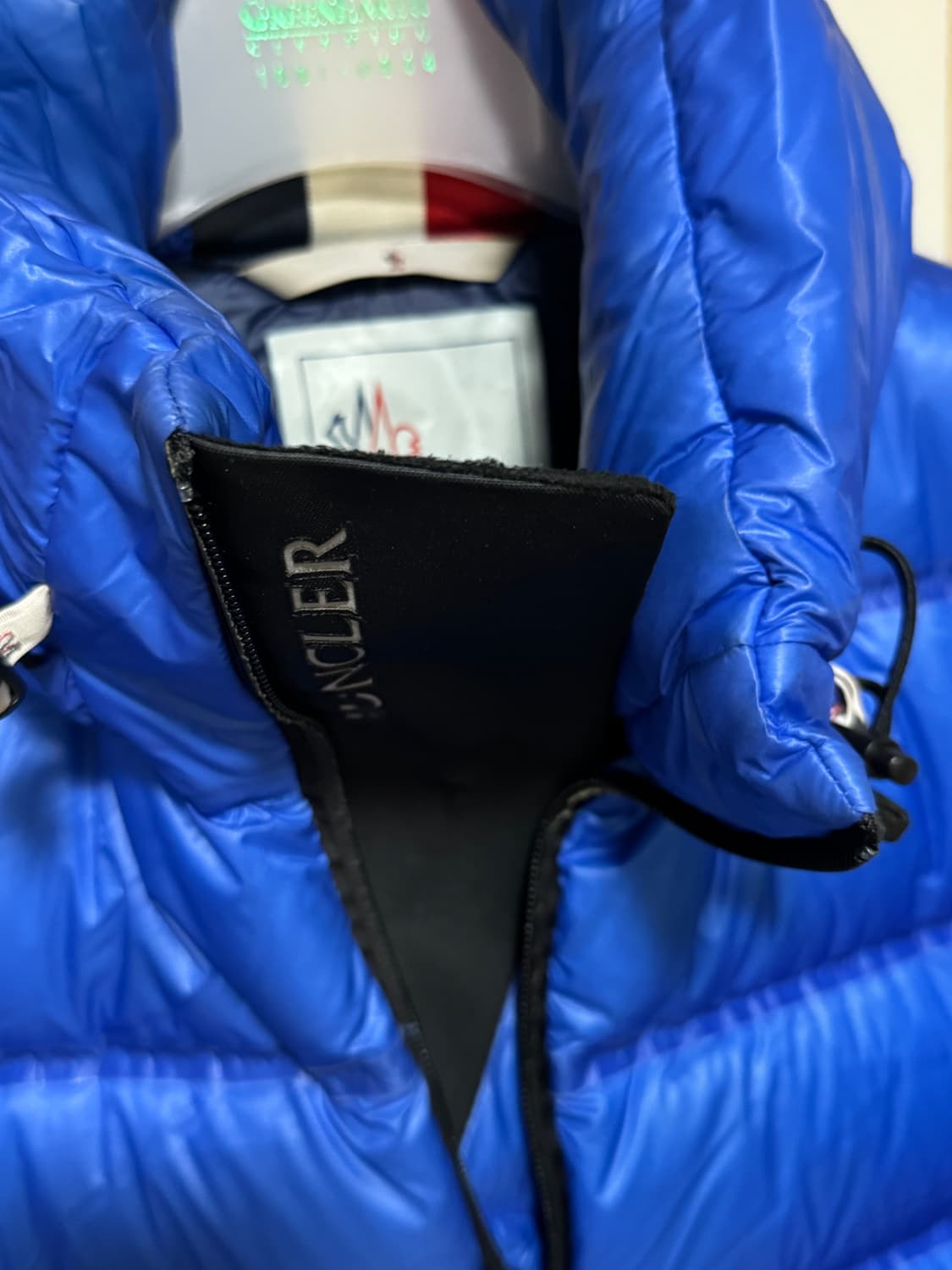 몽클레르 (글레노블 스키 라인) 블루 남성 패딩 자켓 몽클레어 상품이미지6