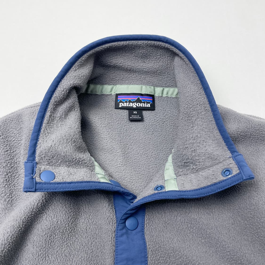 파타고니아 여성 신칠라 플리스 그레이 그린 XS 상품이미지4