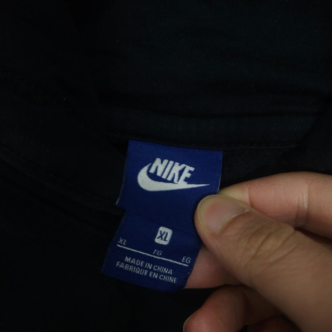 나이키 후드티 XL 블랙 상품이미지4