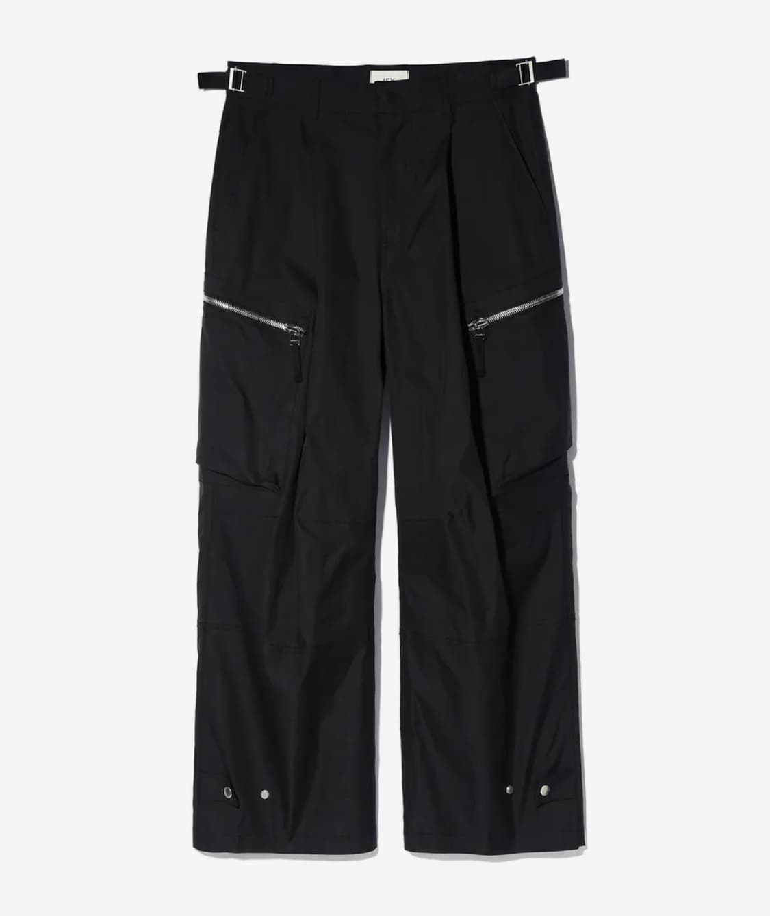 이에이 IEY ANGLE CARGO PANTS 블랙 상품이미지1