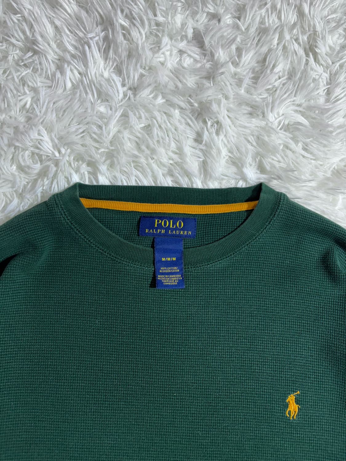 폴로 랄프로렌 그린 포니 니트 슬리브  상품이미지6