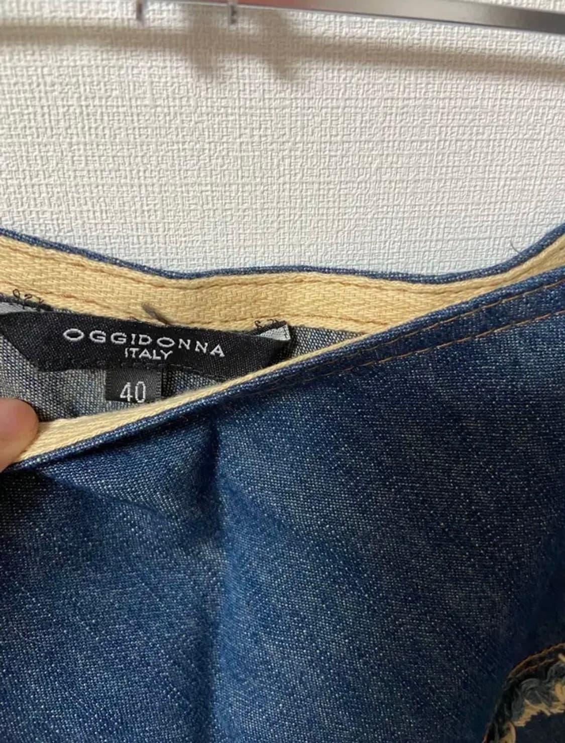 일본 빈티지 모리걸 청스커트 상품이미지3