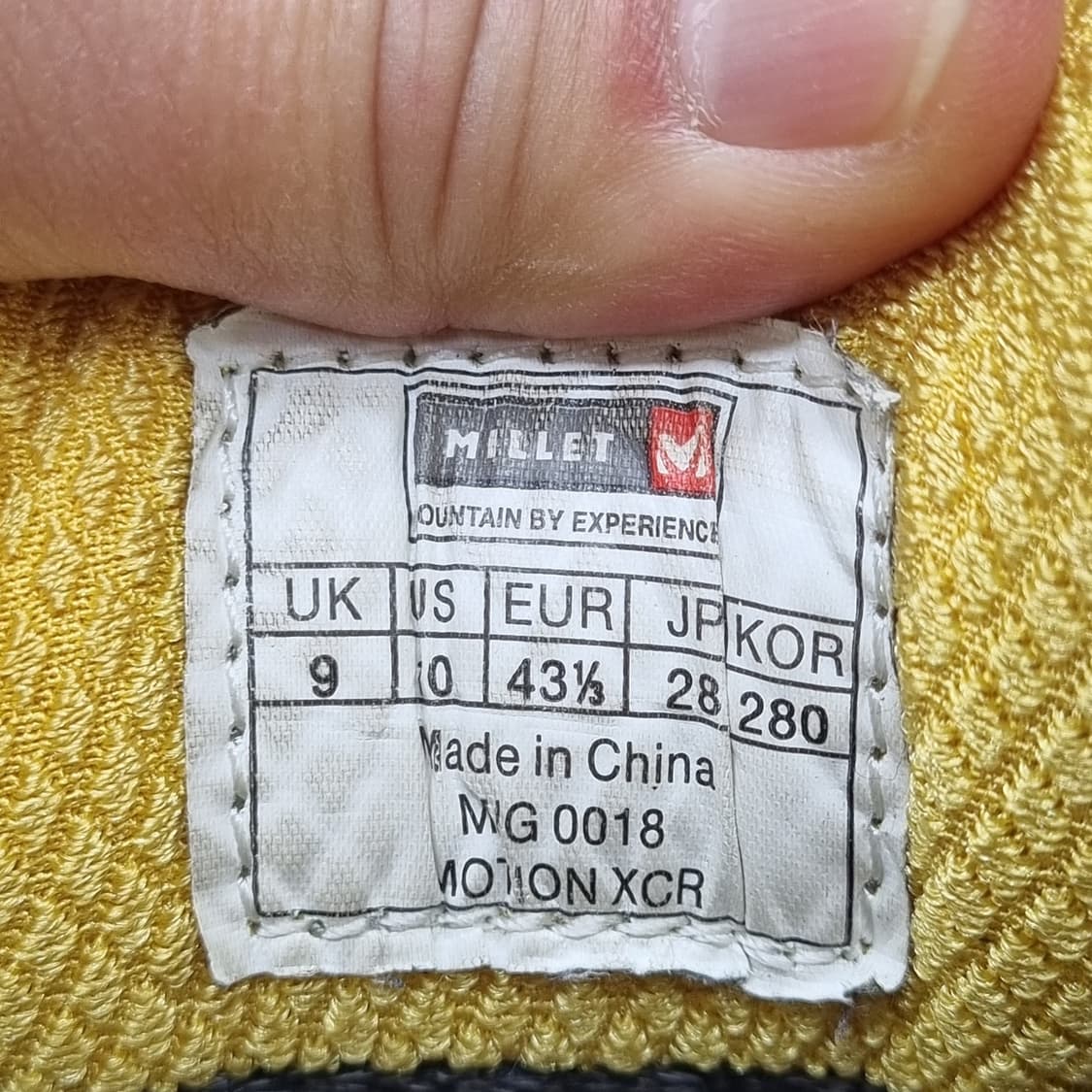 밀레 남성트레킹화 280 상품이미지6