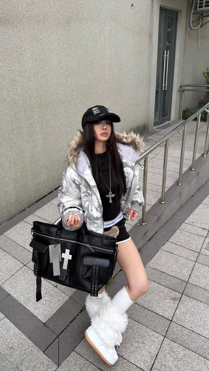 Wolfstar Camo Fur Bomber 상품이미지6