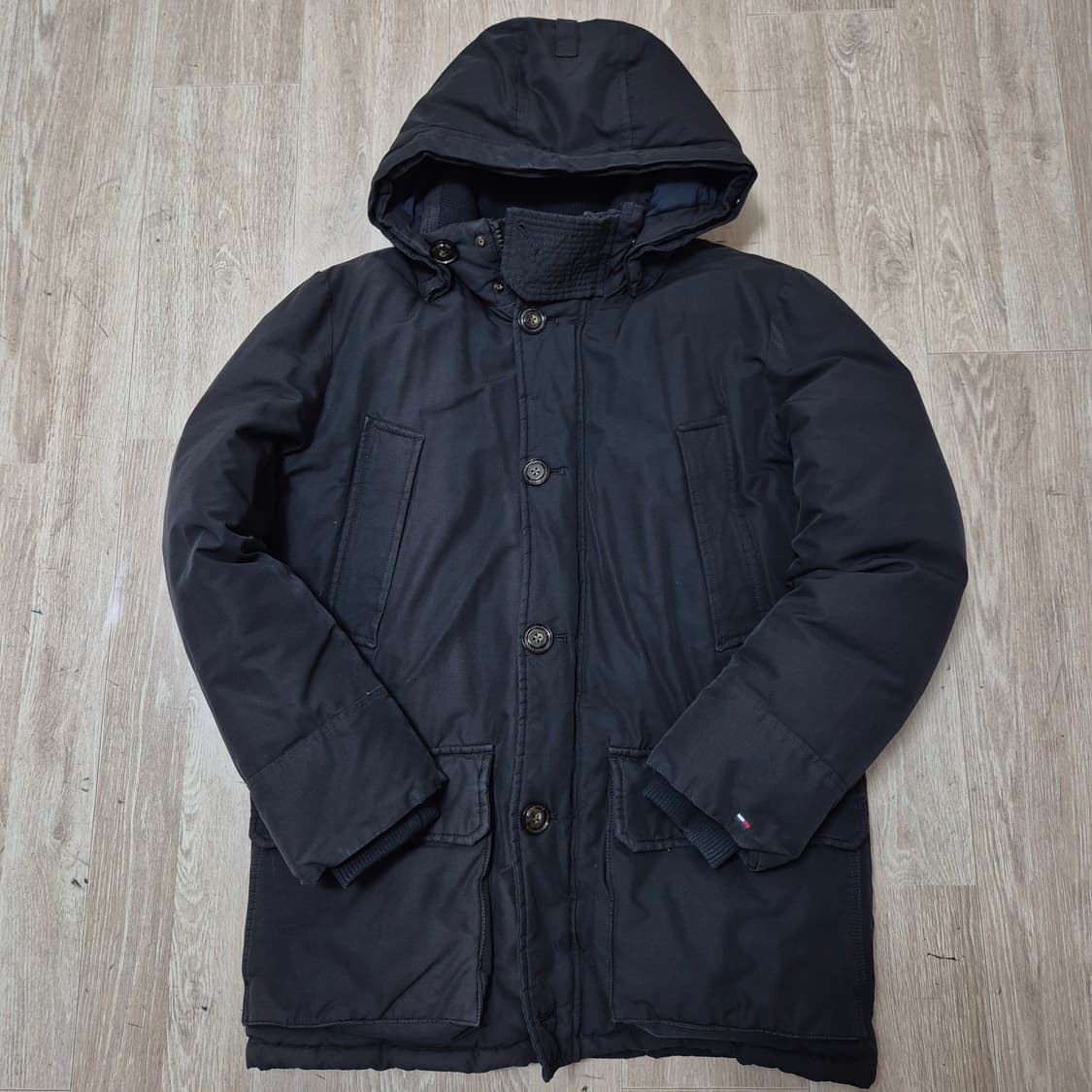 타미힐피거 남성 구스다운 후드 패딩 상품이미지1